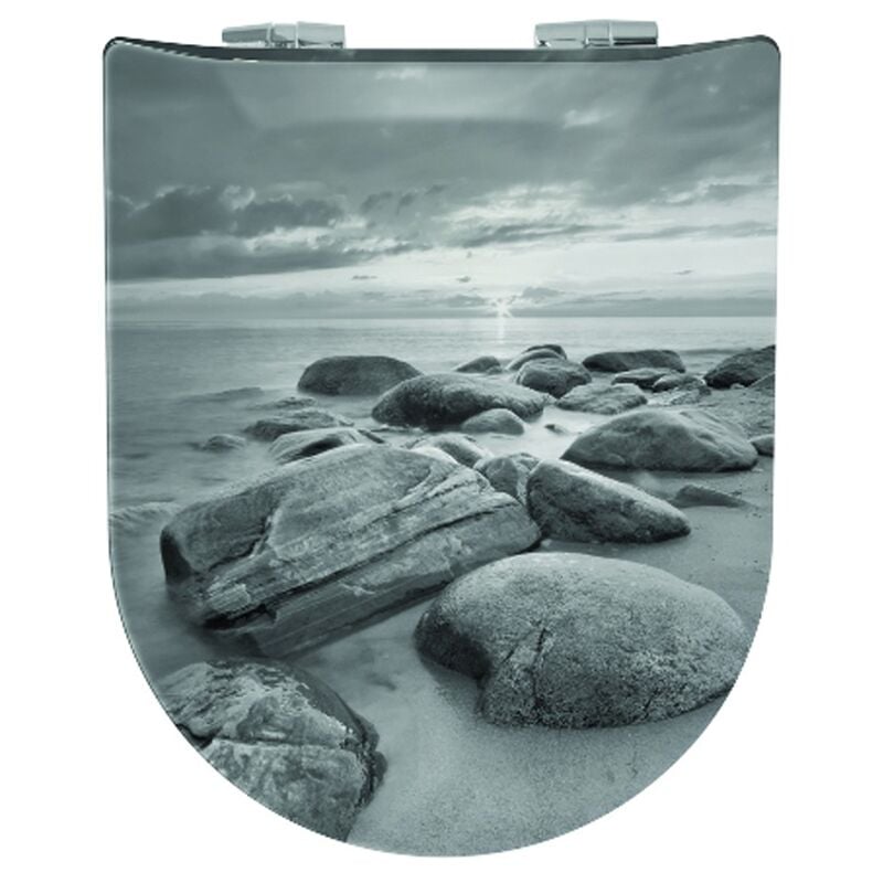 Homemaison - Abattant Wc Wood Slim Breath, descente assistée et déclipsable - Olfa