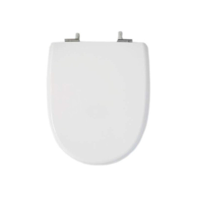 Espinosa - Abattant équivalent Marly 1 selles blanc, fixation horizontale