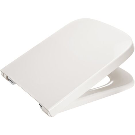 Abattant et couvercle de toilette compact DAMA avec siège rembourré - ROCA Couleur : Pergamon