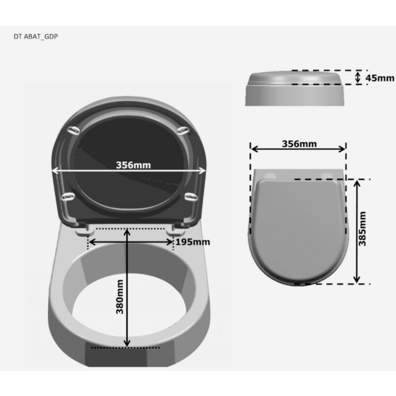 abattant wc gain de place