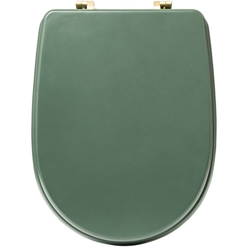 5five Simply Smart - Abattant wc Duo En Bois Vert Foncé Five