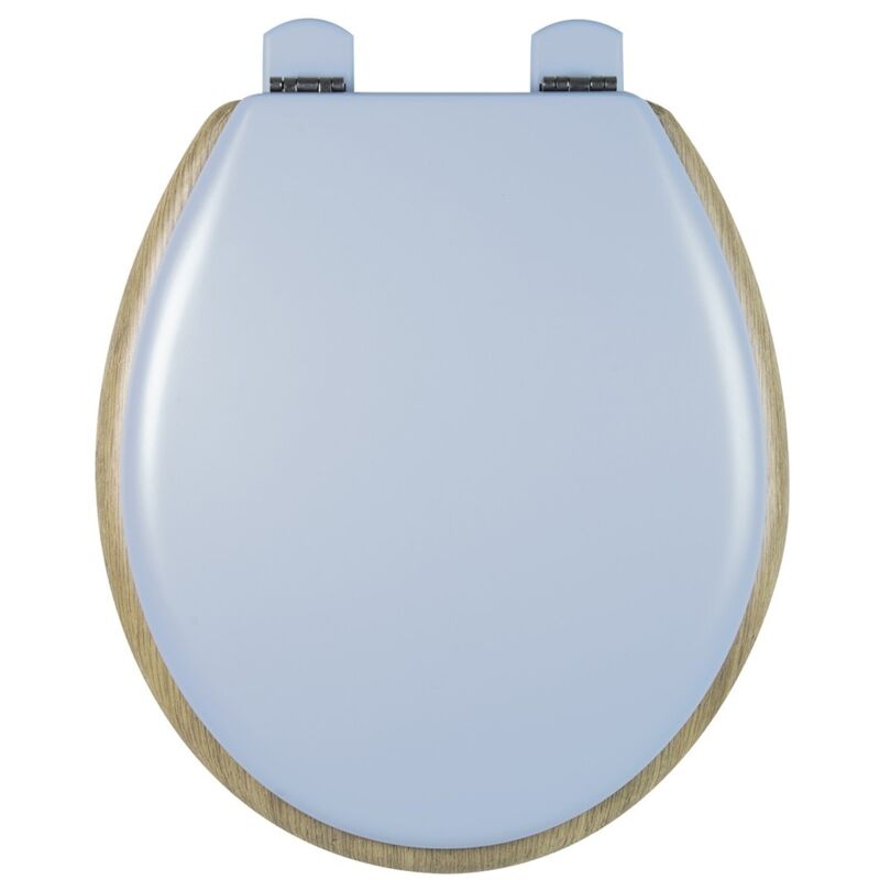 Abattant Wc Tradition rétro bleu - Avec descente assistée et déclipsable - Olfa