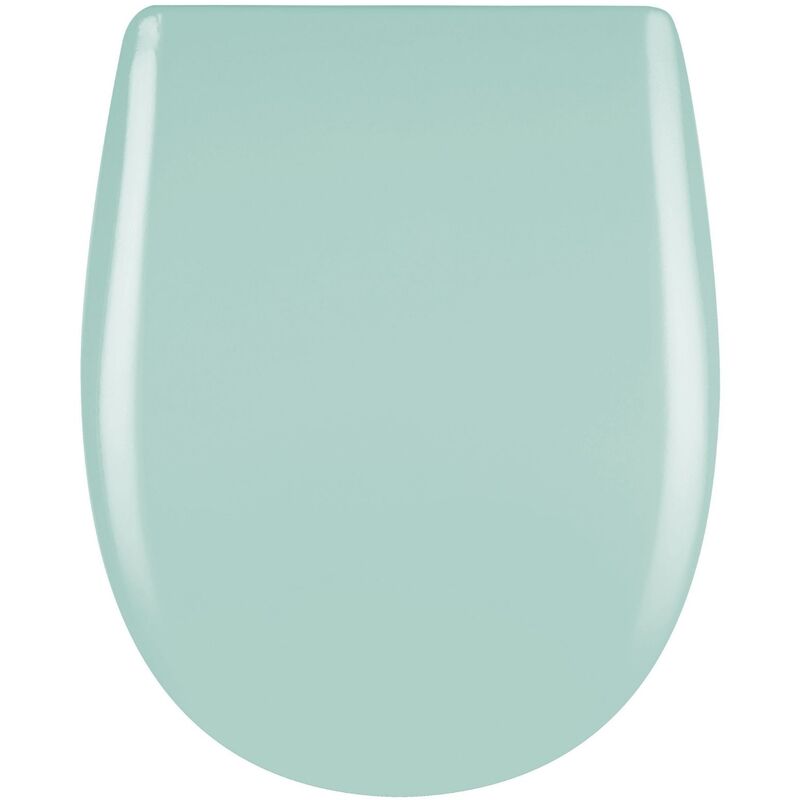 Abattant olfa uni et déclipsable Turquoise 36x46 cm