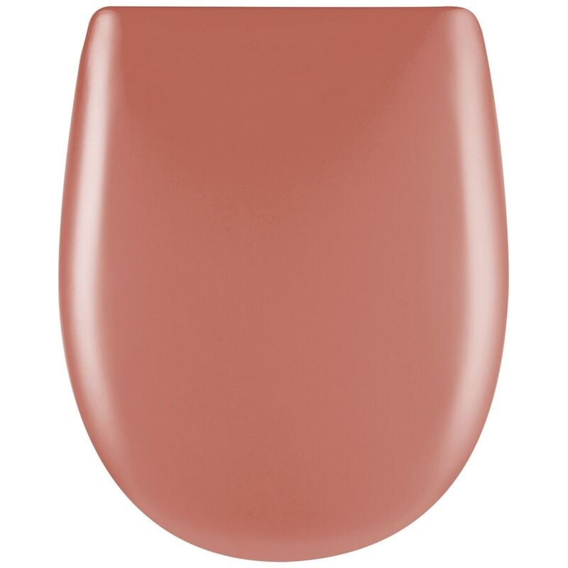 Abattant olfa uni et déclipsable Terracotta 36x46 cm