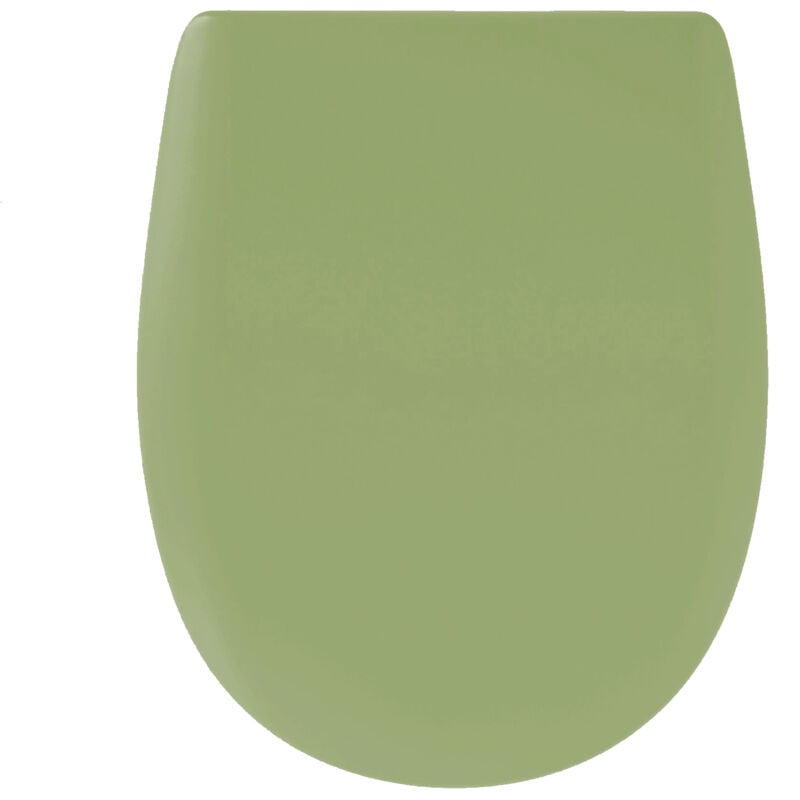 Homemaison - Abattant olfa uni et déclipsable Vert tilleul 36x46 cm