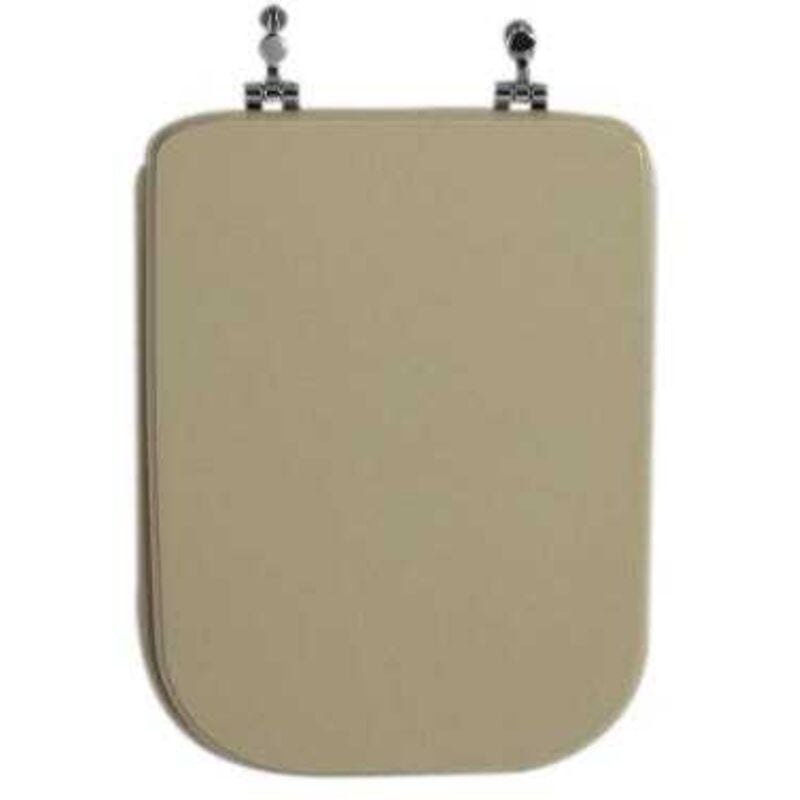 Kiamami Valentina - Abattant Pour Wc Modèle Conca Ideal Standard Champagne