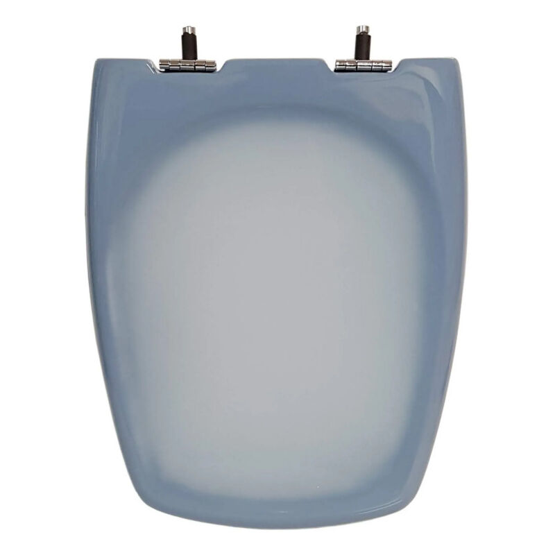 Espinosa - Abattant pour wc selles Cheverny, bleu myosotis jaspé