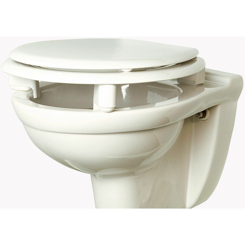 Olfa - Abattant réhaussé tradition - Couleur : Blanc