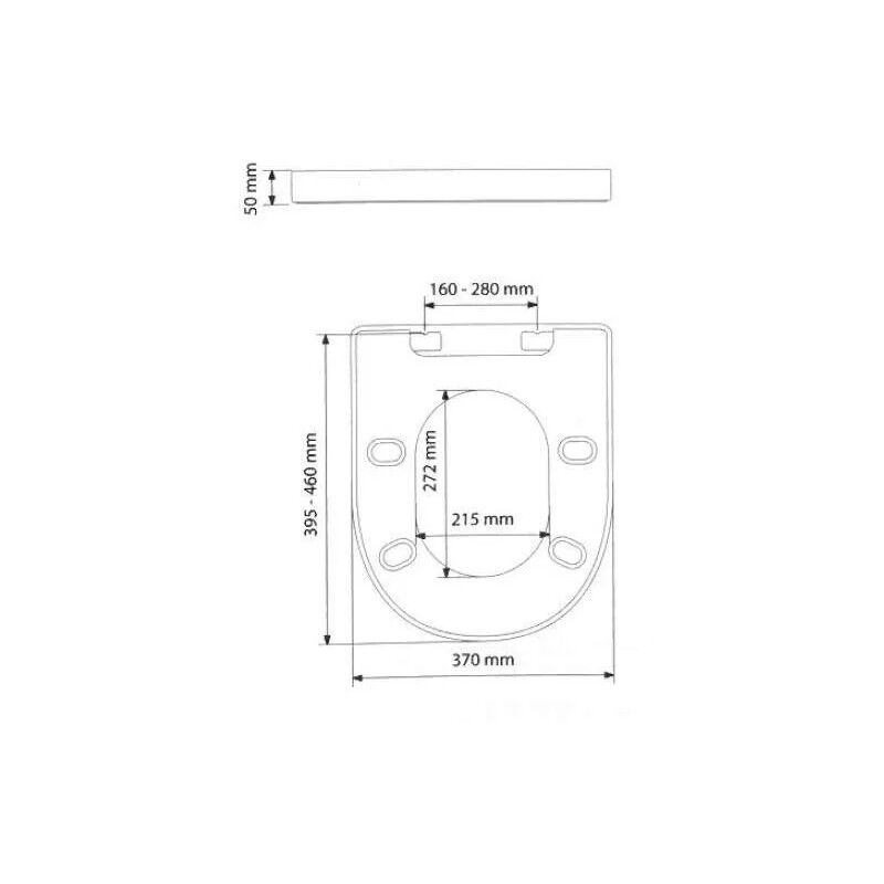 abattant wc entraxe 27 cm