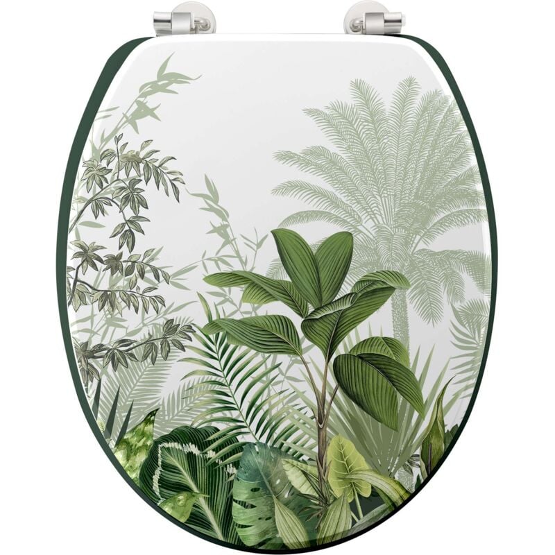 Douceur D'intérieur - Abattant wc 37 x 46 cm charnieres metal Vagabonde