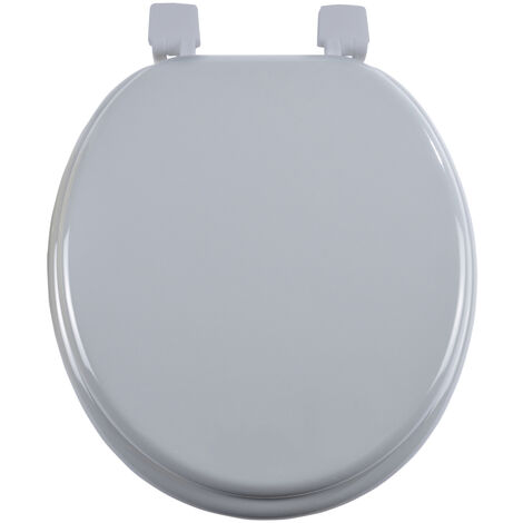 Abattant WC 37 x 47 cm gris clair
