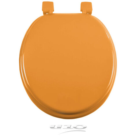 Abattant WC 37 x 47 cm Vitamine Ocre - MDF - Livraison gratuite