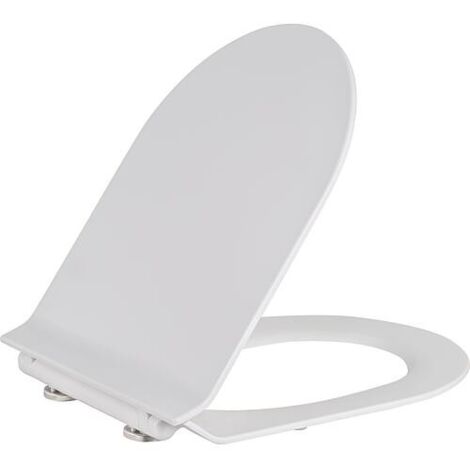 Abattant WC Aksai Sandwich avec Softclose, compatible avec 93 242 28