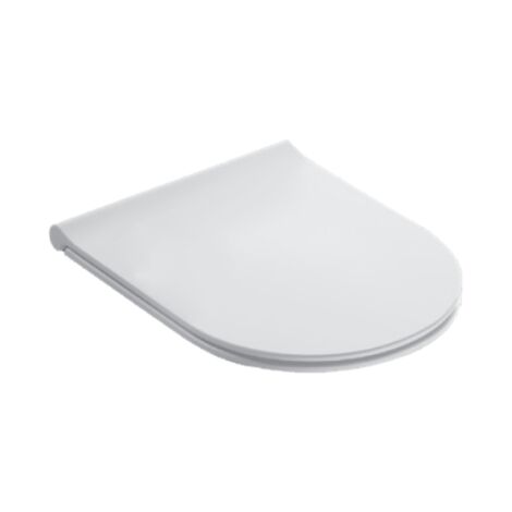 Abattant WC amovible en duroplast 42,8.34 Globo Mode ME020  Ralenti - Blanc - Globo BI