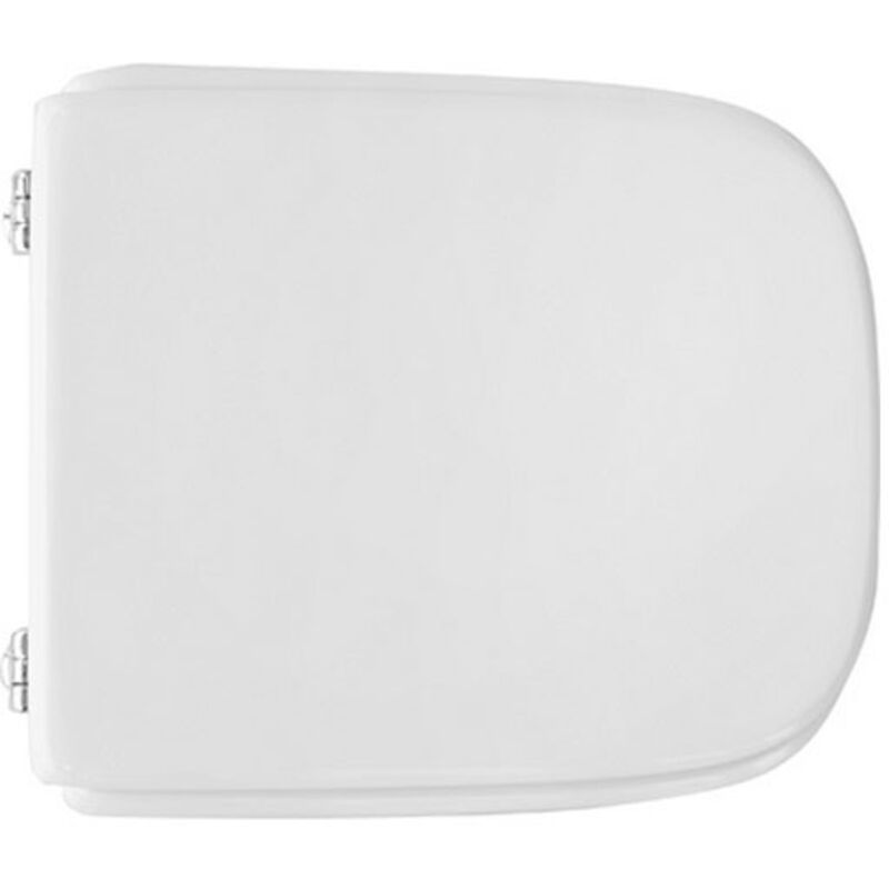 Abattant wc pour vase Catalano Polo 39 x 34,2 cm abattant wc blanc avec charnie'res fixes en fonte de bois