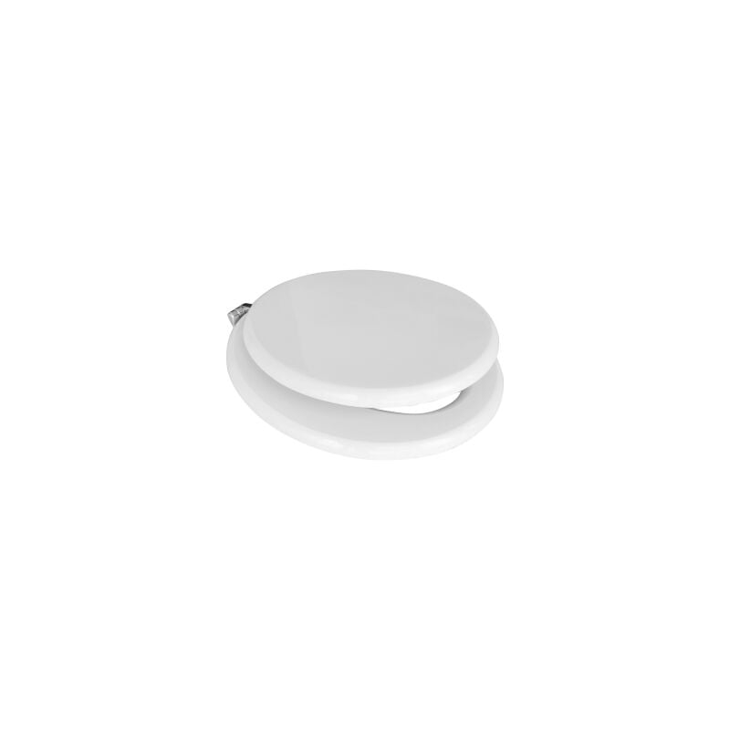 Dianhydro - Abattant wc pour Ideal Standard Small wc Abattant wc 37 x 37 cm avec charnie'res fixes et abattant en bois moule'