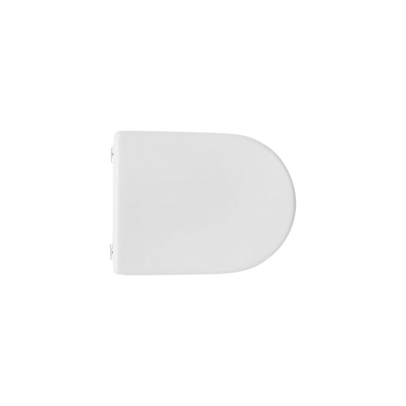 Abattant wc pour wc Catalano C54 blanc forme 7 43,3 x 34,7 cm entraxe charnie'res type a 22,2 cm fixe