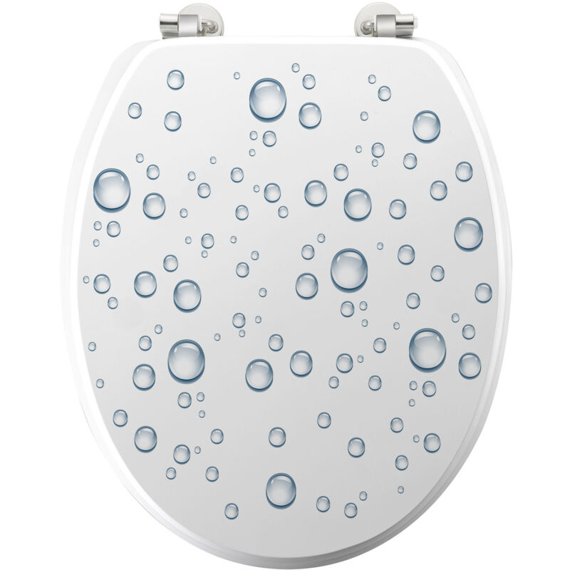 Abattant de wc Bleu 47x37 cm