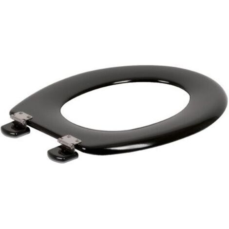 Abattant WC classique simple noir TRADITION - OLFA - 7TS00020101