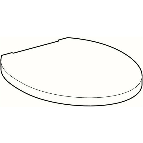 Abattant WC CLEO adaptable sur WC 205900 blanc GEBERIT