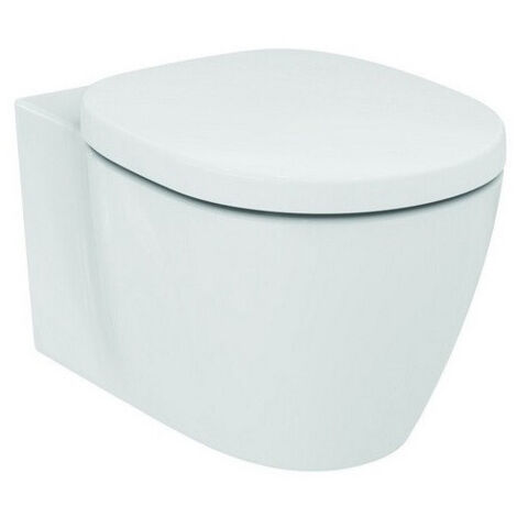 Abattant WC CONNECT avec couvercle, charnières en acier inoxydable, blanc IDEAL STANDARD