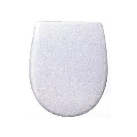 Abattant WC Décor intégral Argent métalisé
