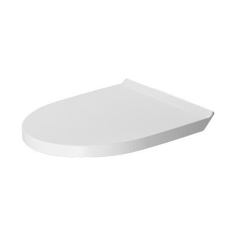 Abattant WC DURASTYLE sans fermeture souple blanc