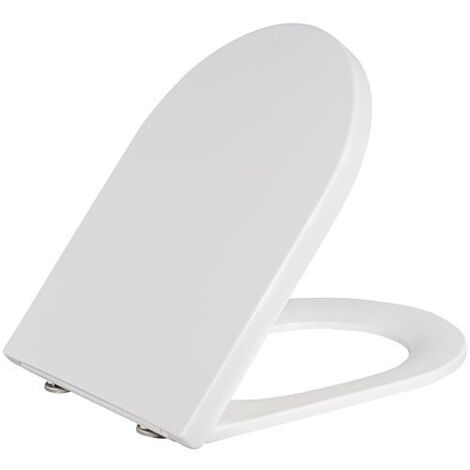 Abattant WC Edoma en Duroplast, Softclose, compatible avec 93 242 14, 93 242 16