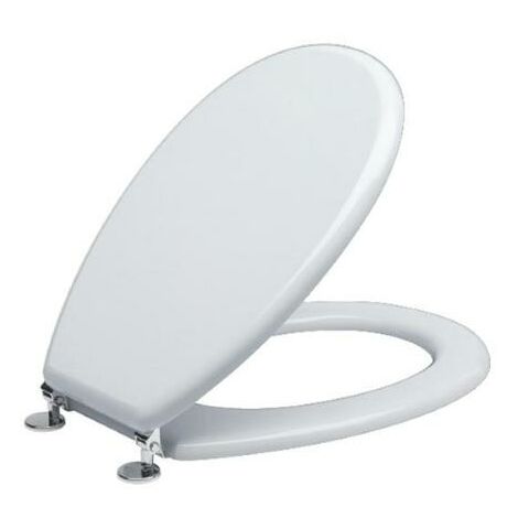 Abattant WC en bois MDF blanc pour abattant WC Pozzi Ginori Piemonte
