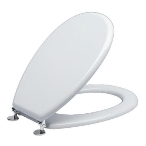 Abattant WC en bois MDF blanc pour abattant WC Pozzi Ginori Piemonte