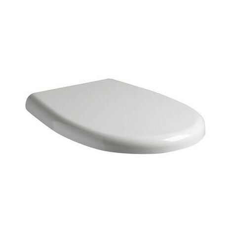 Abattant WC en thermodurcissable à fermeture lente Galassia Eden Blanc