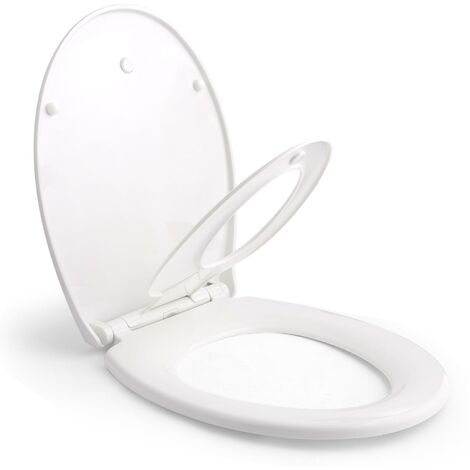 DEMBEXO® - ABATTANT WC avec Frein de chute - Lunette de toilette Clipsable  - Fe EUR 48,69 - PicClick FR