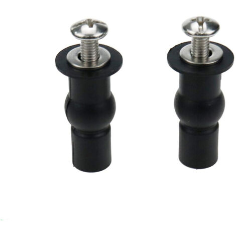 Abattant WC Fixations Charnières Accessoire de fixation pour abattant Convient à Toutes Les Toilettes（18mm)