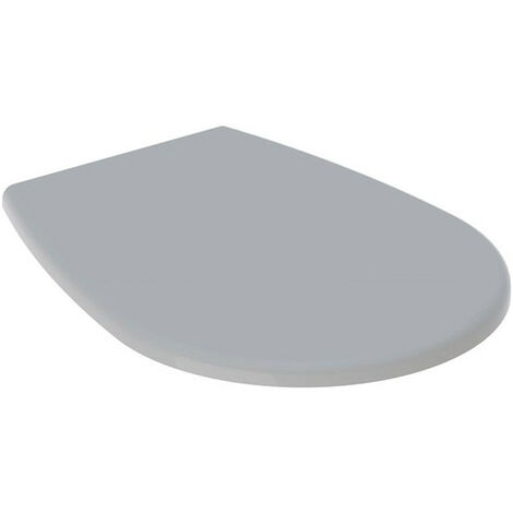 Abattant WC Geberit RENOVA avec couvercle charnières inox manhattan