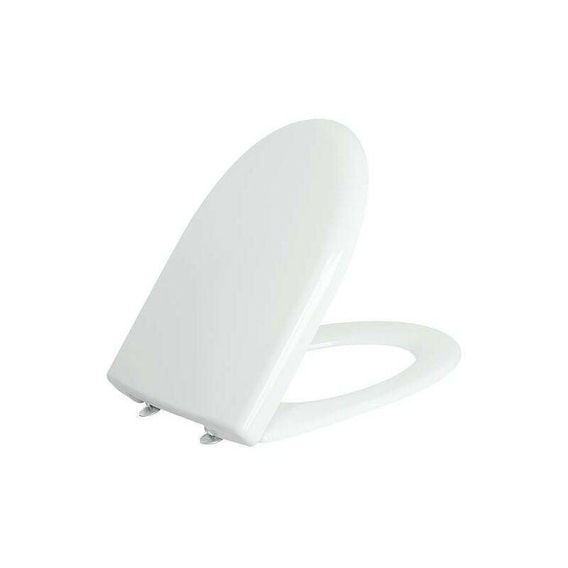 Keramag - Abattant wc Geberit Renova, blanc fixation en bas