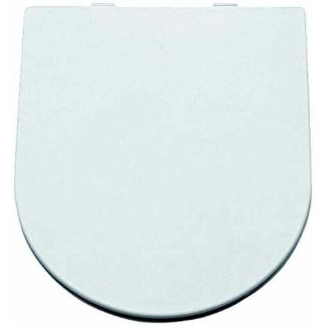 Abattant WC horizontal en plastique thermodur – Fixation à l'horizontale – Compatible modèle Marina – Largeur 36 cm, longueur 41 cm – Gala