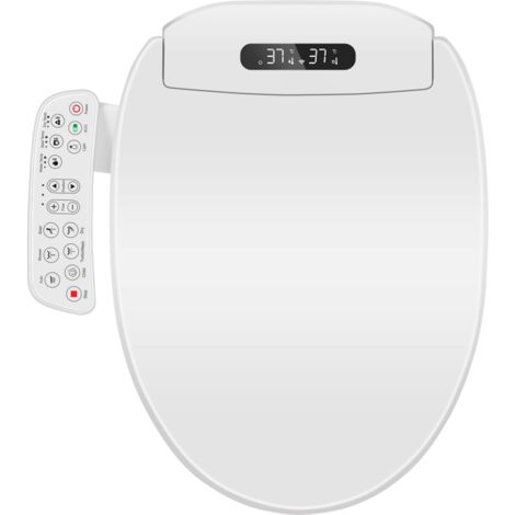 Abattant WC japonais lavant et siège chauffant automatique – Fonction séchage air pulsé – Désinfection automatique – Charbon de bambou intégré – Bodyclean