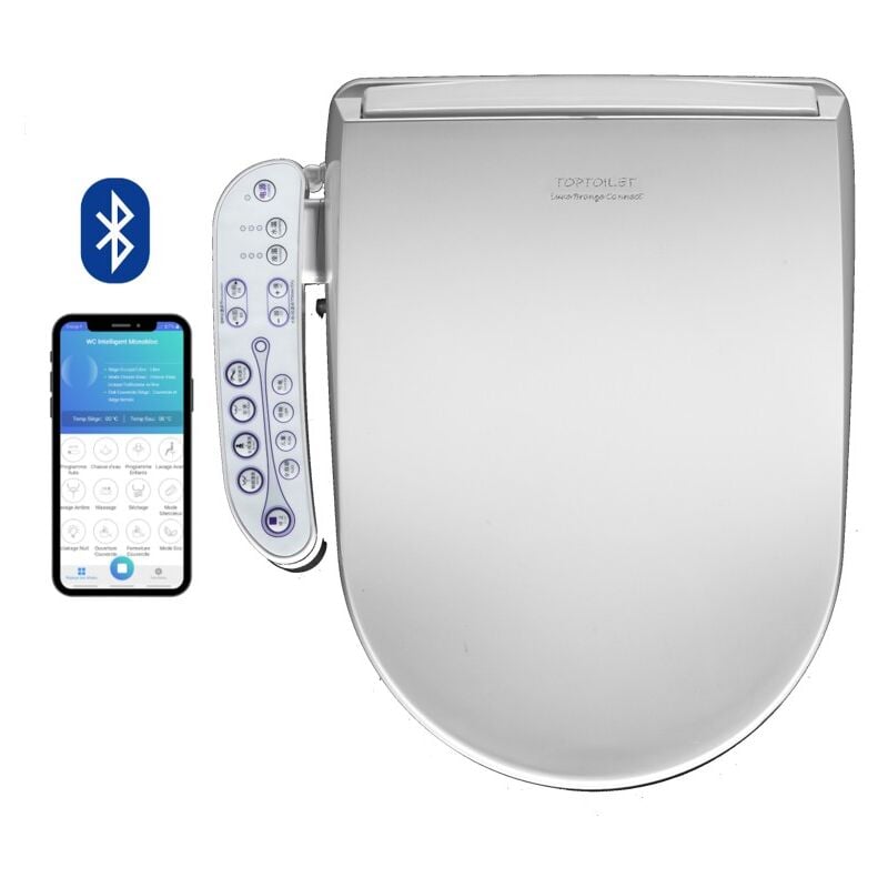 Abattant Japonais Luxe Toptoilet Bronze Connect