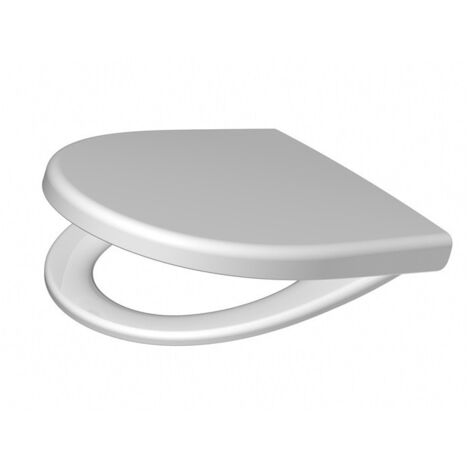Abattant WC KADETT 300 S avec fixation en acier inoxydable blanc