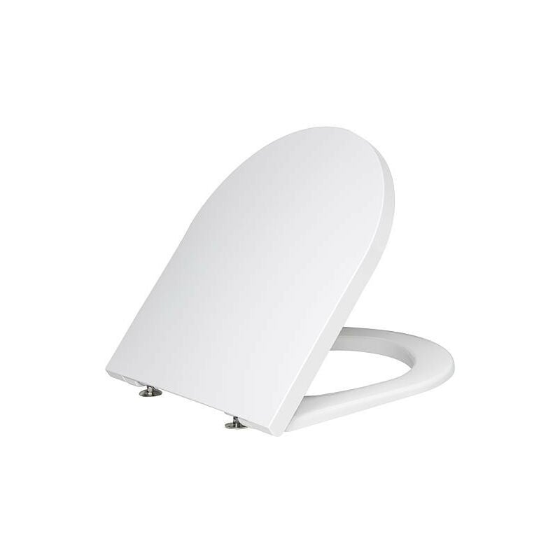 Laufen - Abattant wc Kartell softclose, blanc, charnieres en inox