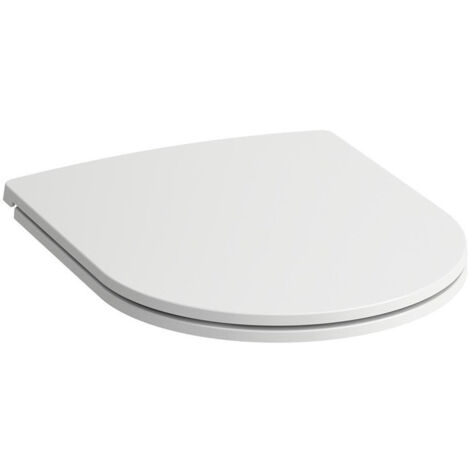 Abattant WC LAUFEN PRO avec housse LAUFEN blanche mince