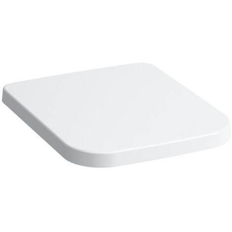 Abattant WC LAUFEN PRO S avec couvercle, amovible avec fermeture amortie LAUFEN blanc