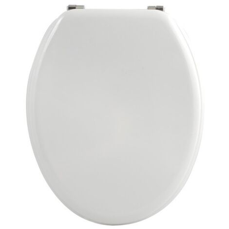 Wttfc Abattant WC Standard - Lunette De Toilettes WC Universelle 42 X 36Cm,  Abattant WC Resine Glitter - Siège Cuvette Toilette avec Frein De