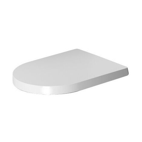Abattant WC ME by Starck sans fermeture souple blanc
