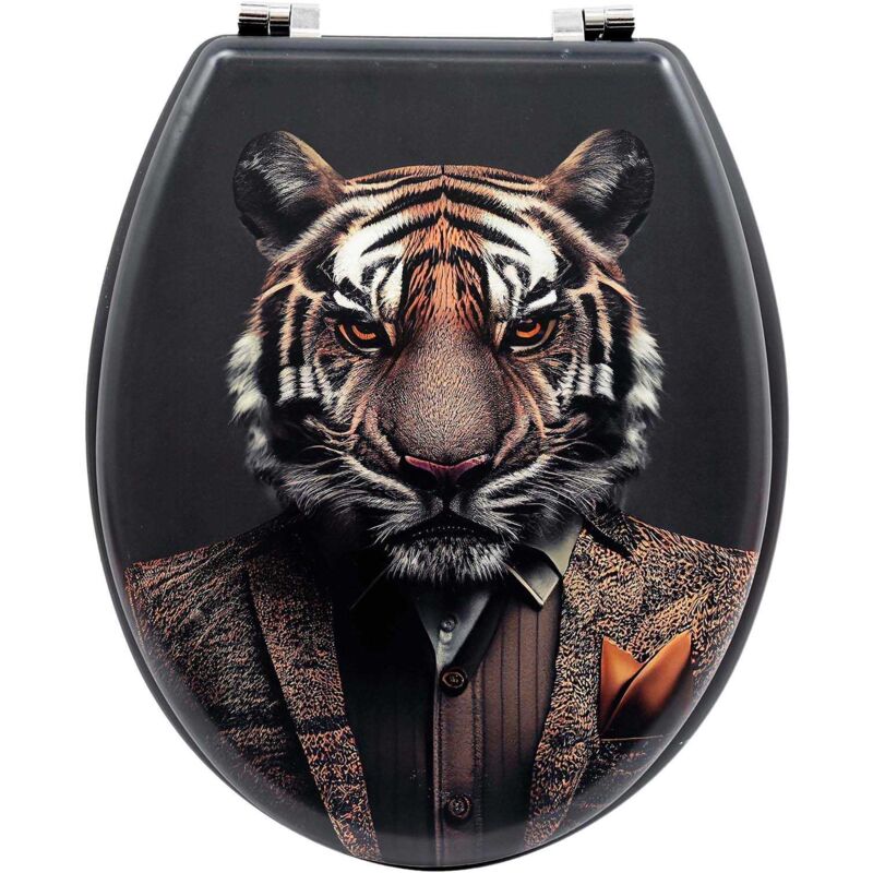 SIL - Abattant wc original en pvc Animal Toilet Tigre