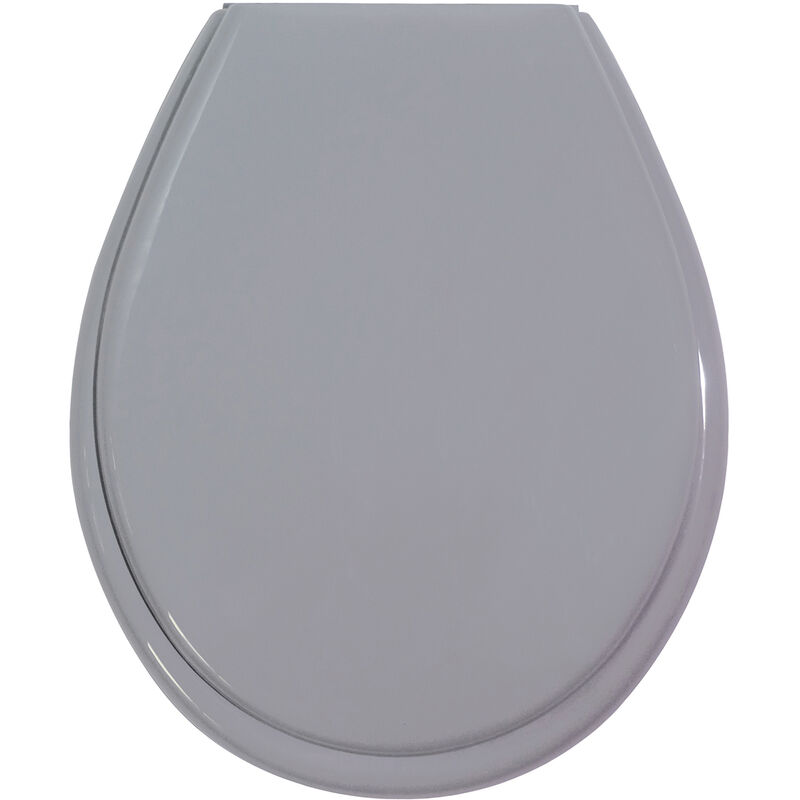 Abattant wc plastique first gris
