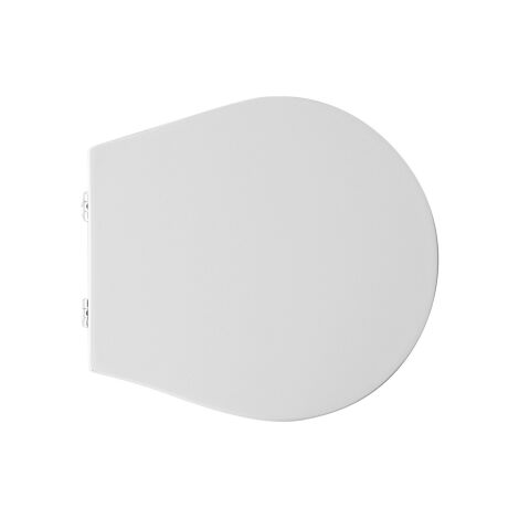 Abattant WC pour Azzurra vaso Vera 55 Abattant WC blanc 40 x 43 cm avec charnie'res fixes en fonte de bois