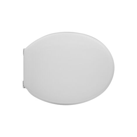 Abattant WC pour toilettes Incea Vesuvio Abattant WC 44-46 x 37 cm avec charnie'res re'glables et sie'ge en fonte de bois