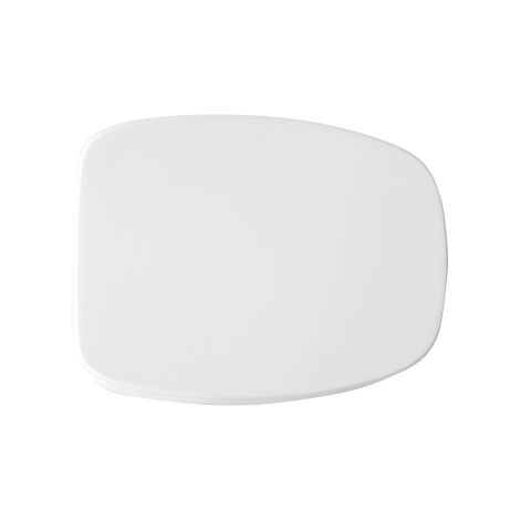 Abattant WC pour vase Catalano Fiesta 41-46x35 cm avec charnie'res re'glables abattant WC blanc en fonte de bois
