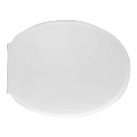 Abattant WC pour WC Althea Hola 44-47x37 cm abattant WC blanc en bois stabilise' moule' en polyester avec charnie'res re'glables